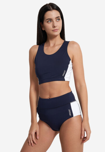 Плавки женские Speedo Banded Boyleg, Синий