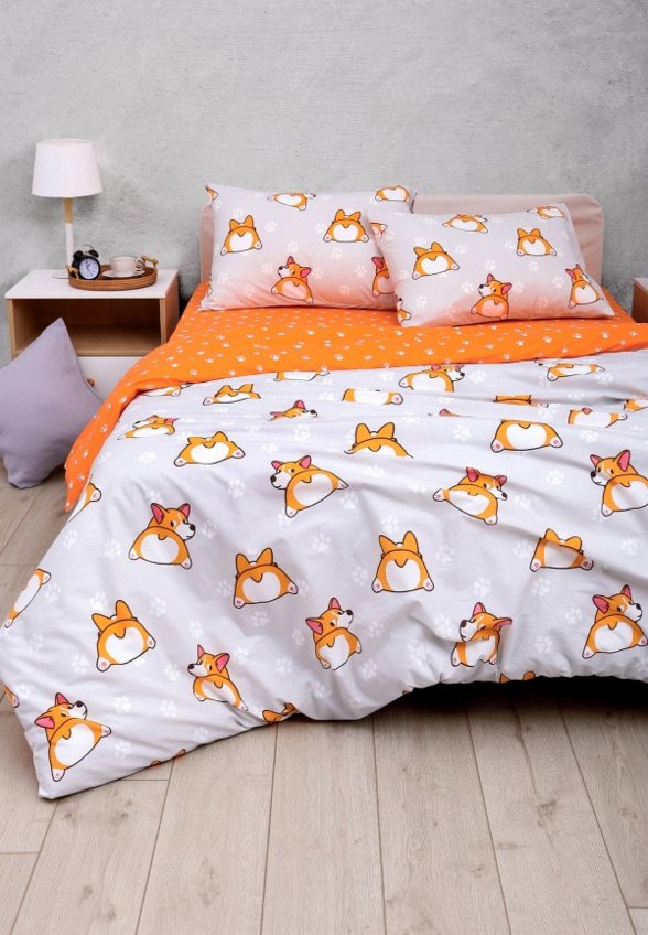 Постельное белье 2-спальное Uniqcute