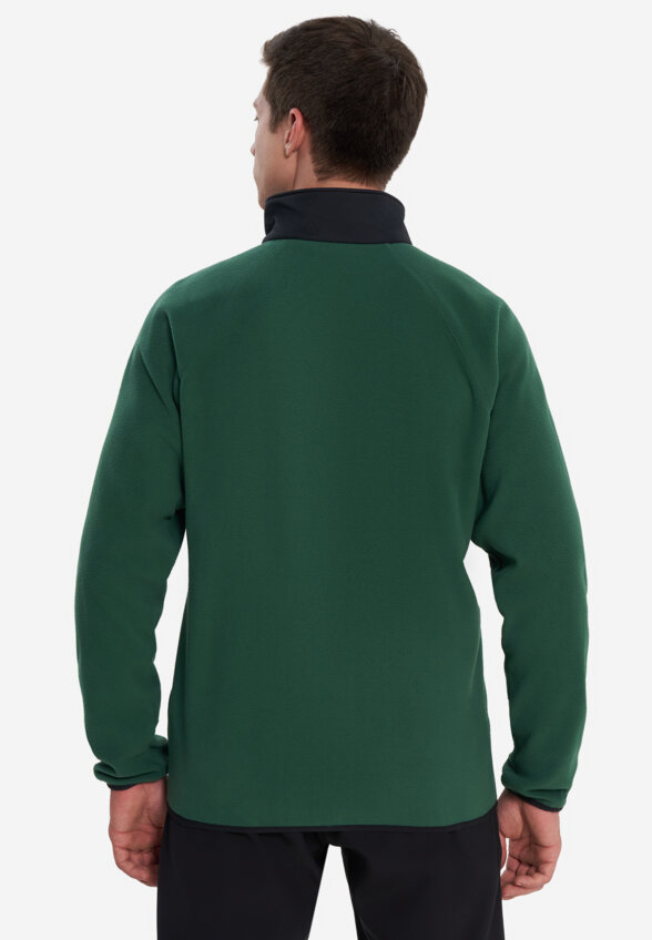 Джемпер флисовый мужской Columbia Fast Trek Overlay Full Zip, Зеленый
