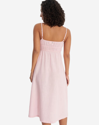 Платье женское Roxy Rosie Skies Slub, Розовый женщинам