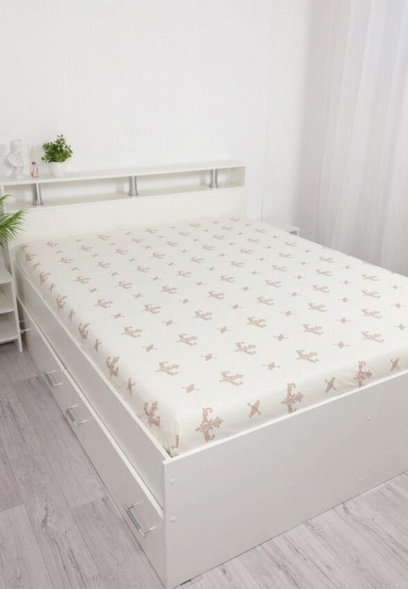 Простыня 1,5-спальная Wellness