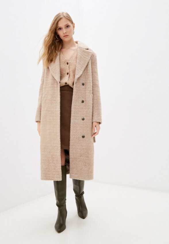 Пальто однобортное Ovelli