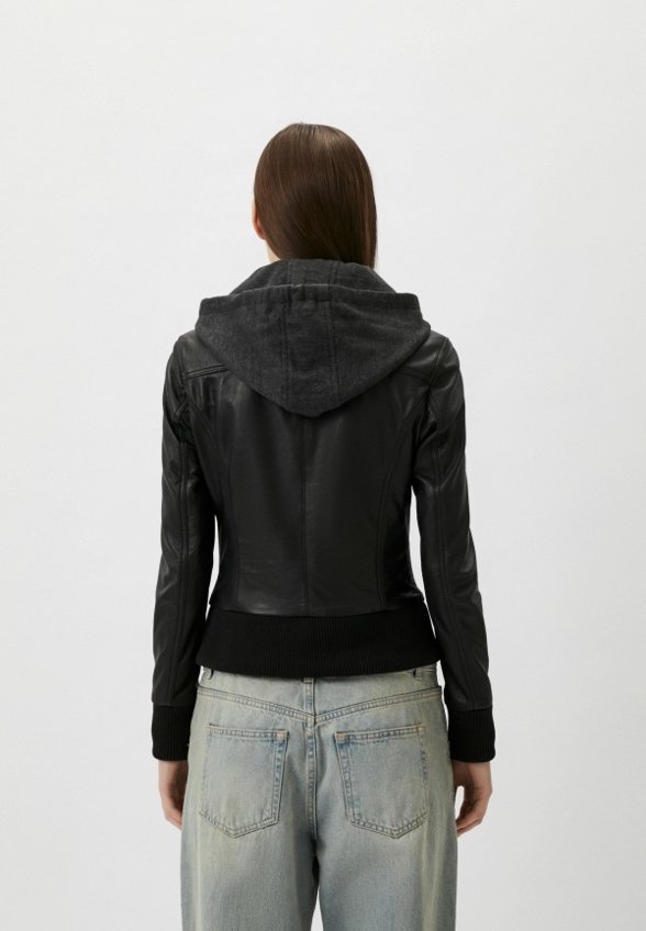 Куртка кожаная Serge Pariente