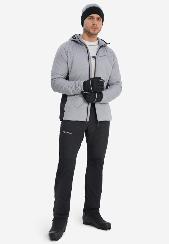Брюки для беговых лыж мужские Nordski Hybrid Pro 2.0, Черный