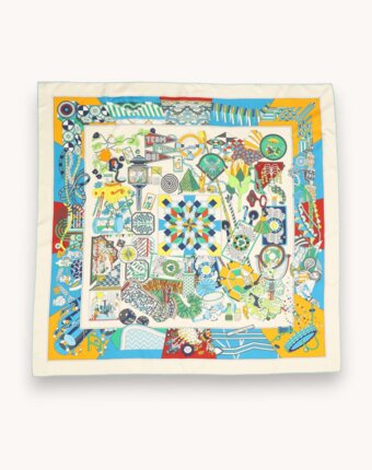 Hermes Silk Scarf женщинам