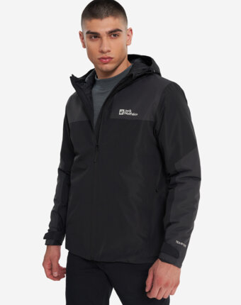 Куртка утепленная мужская Jack Wolfskin Jasper, Черный женщинам