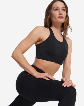 Топ бра спортивный Athlex, Черный женщинам