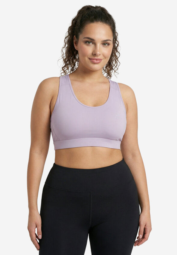 Топ бра спортивный Demix ActiveMove Gym, Plus Size, Фиолетовый