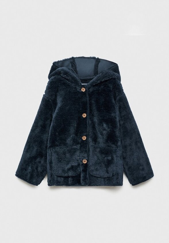 Куртка меховая Mango Kids
