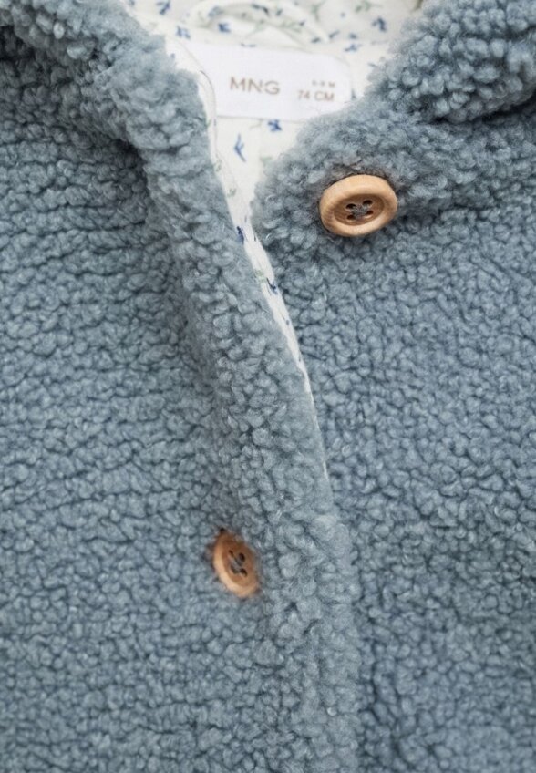 Куртка меховая Mango Kids