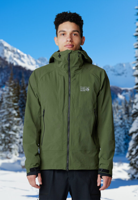 Куртка софтшелл мужская Mountain Hardwear Chockstone Alpine, Зеленый