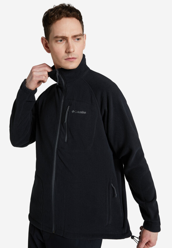 Джемпер флисовый мужской Columbia Fast Trek Ii Full Zip Fleece, Черный