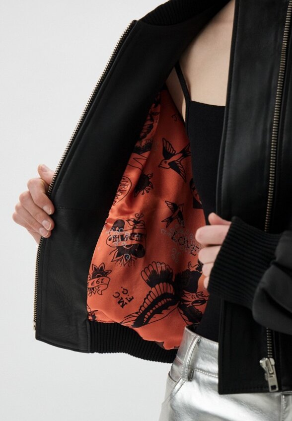 Куртка кожаная Molly Moss