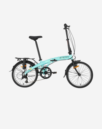 Велосипед складной Stern Compact 2.0 alt 20", Голубой женщинам