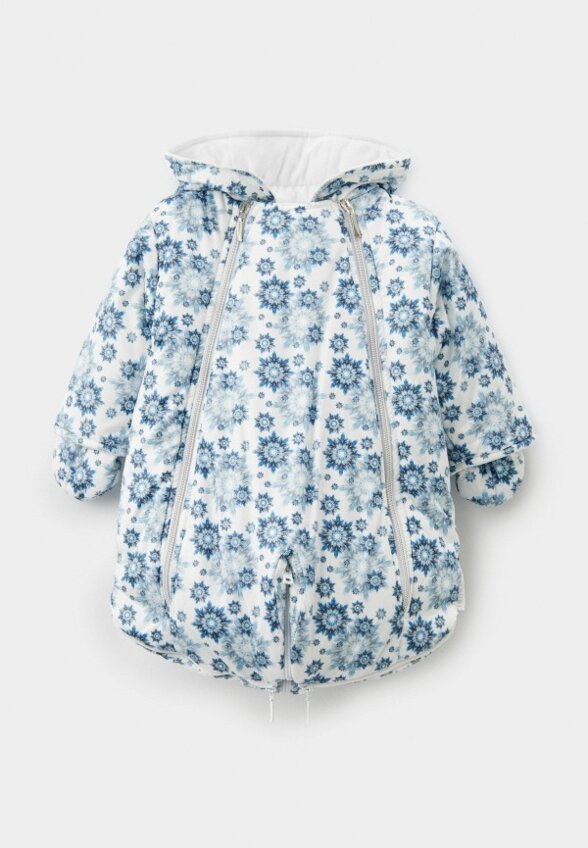 Комбинезон утепленный, варежки и пинетки Pilguni