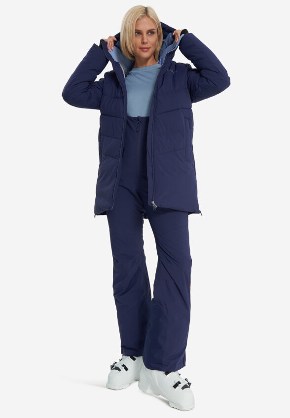 Пуховик женский Glissade, Фиолетовый