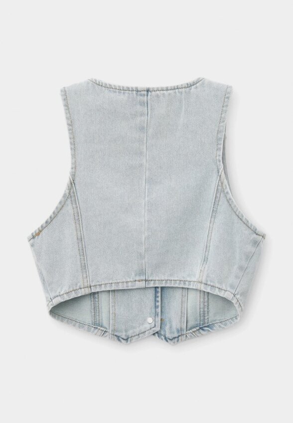 Жилет джинсовый O'STIN