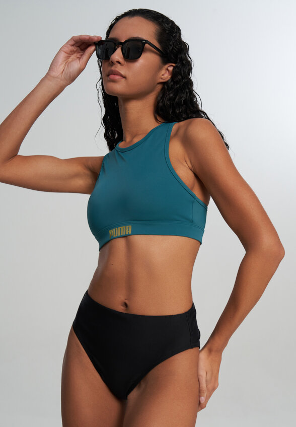 Лиф женский PUMA, Зеленый