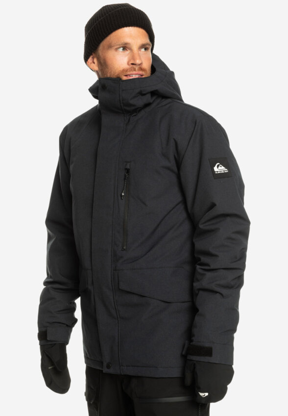 Куртка сноубордическая мужская Quiksilver Mission Solid, Черный