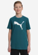 Футболка для мальчиков PUMA Ess Cat Logo, Зеленый2  - превью