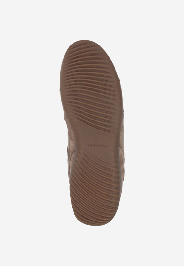 Кроссовки женские Sensana Carmella Lthr, Коричневый