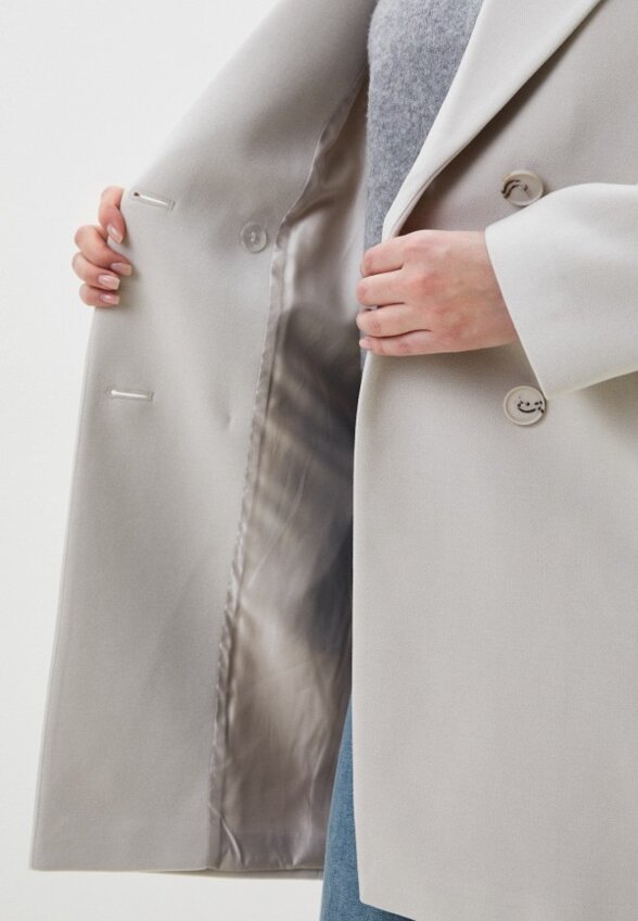 Пальто двубортное Снежная Королева