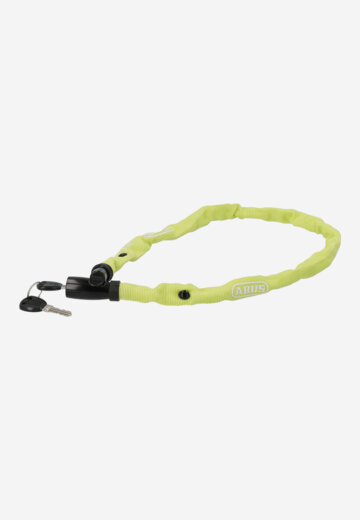 Замок велосипедный с ключами Abus 1500/60, Желтый