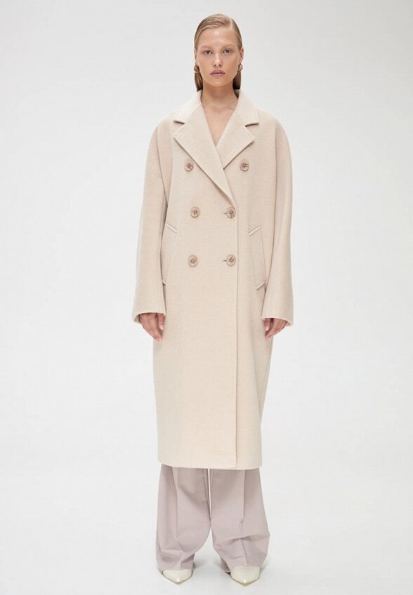 Пальто двубортное Prav.da