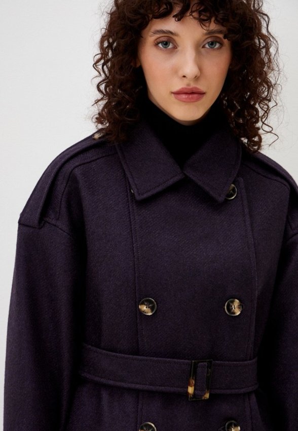 Пальто двубортное Costoso