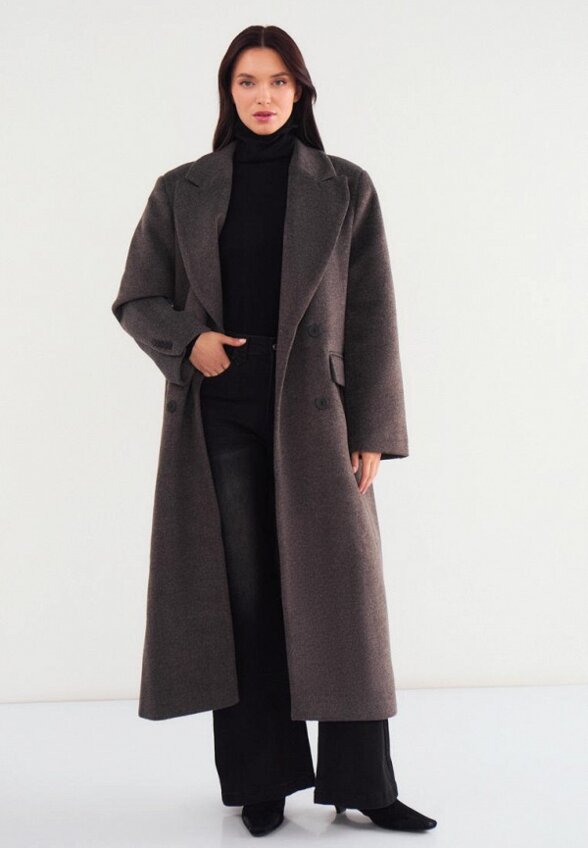 Пальто двубортное Vittoria Vicci