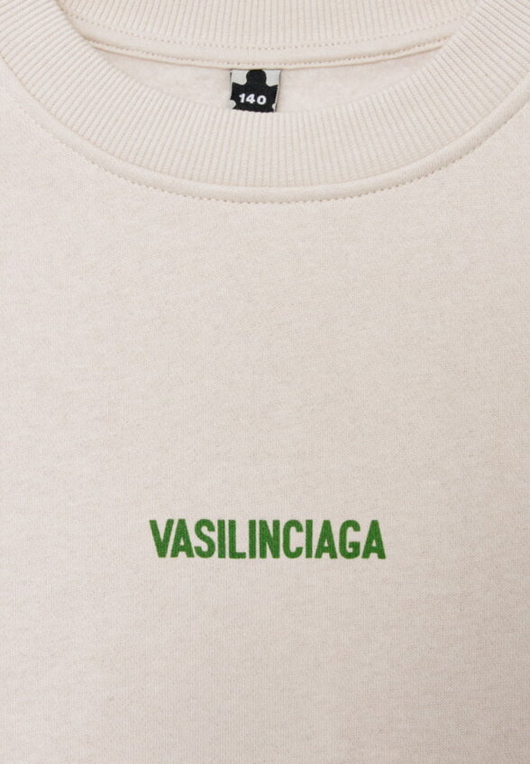 Свитшот для девочек из коллекции SELA х VASILINCIAGA