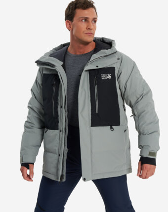 Пуховик мужской Mountain Hardwear First Tracks, Серый женщинам
