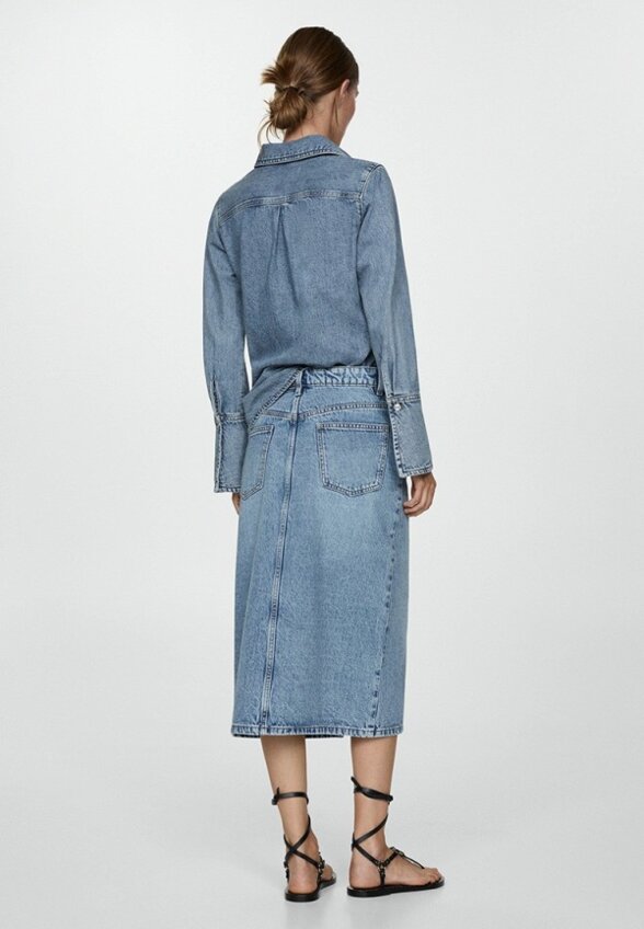 Юбка джинсовая Mango
