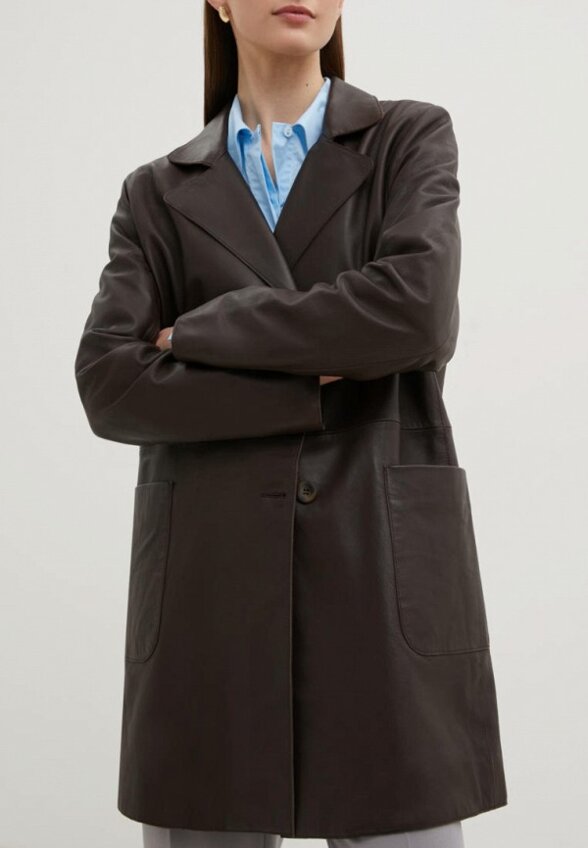 Куртка кожаная Finn Flare