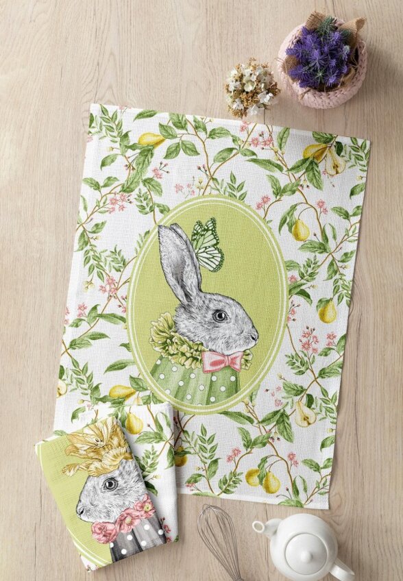 Набор полотенец кухонных Mia Cara