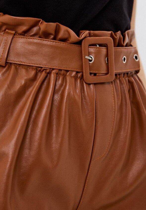 Шорты кожаные Goldrai