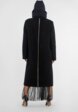 Пальто однобортное IZ136  - превью