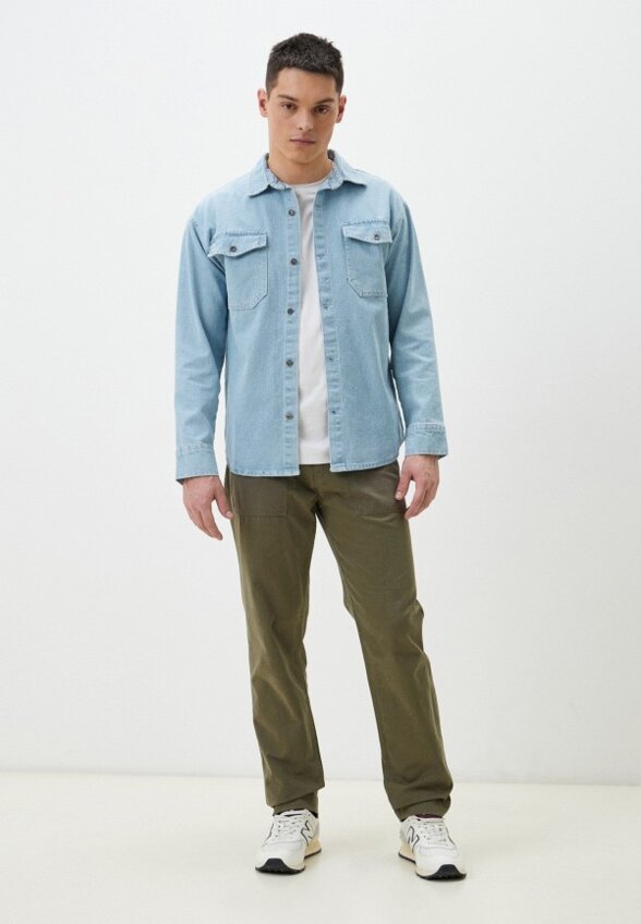Рубашка джинсовая Gaxgax
