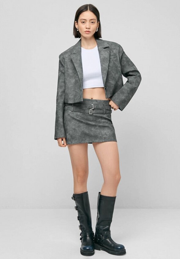 Куртка кожаная Mollis