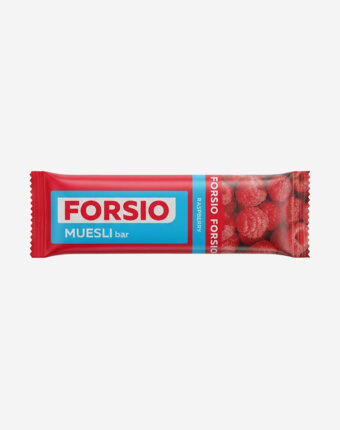 Мюсли Forsio «Малина» 30 г, Розовый женщинам