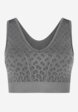 Топ бра спортивный Demix HighFlow Seamless Longline, Серый8  - превью