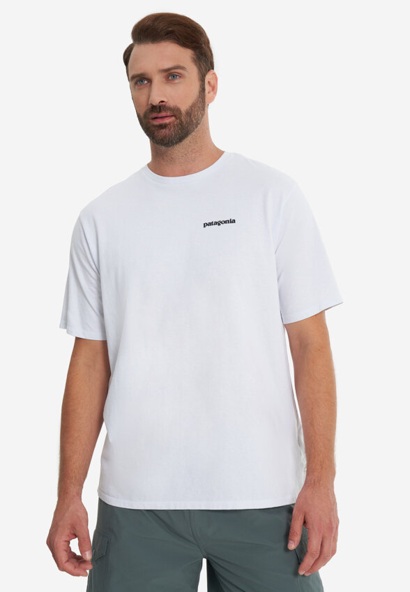 Футболка мужская Patagonia Logo, Белый