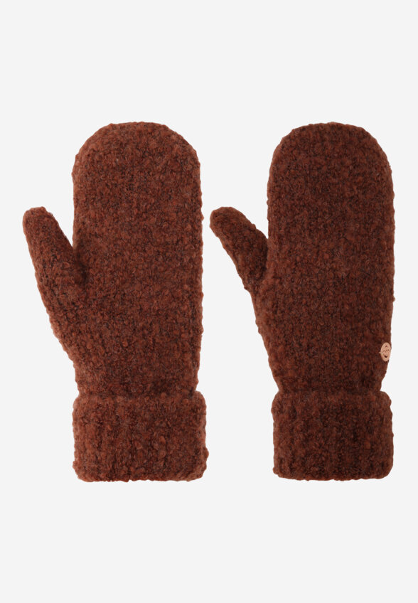 Варежки женские Sensana, Коричневый