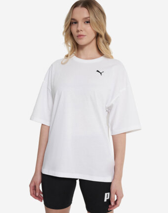 Футболка женская PUMA Wardrobe Ess, Белый женщинам