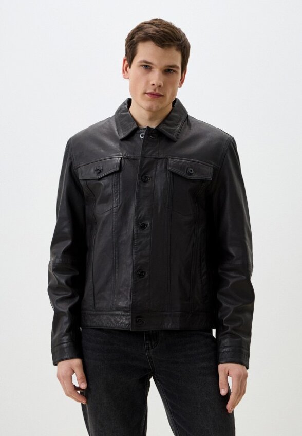 Куртка кожаная Jorg Weber