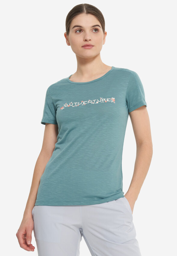 Футболка женская Outventure, Зеленый