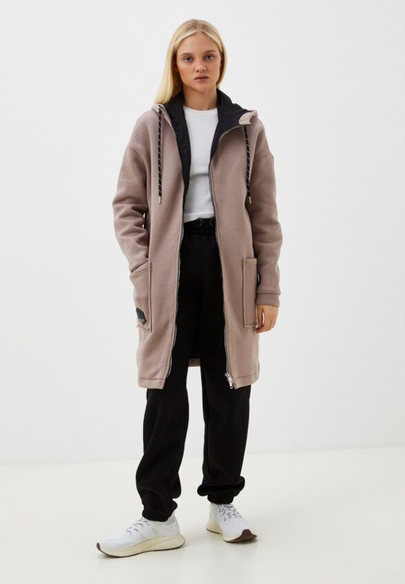 Пальто однобортное D.S