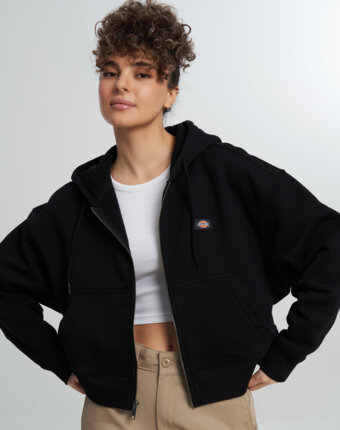 Толстовка женская DICKIES Oakport, Черный женщинам