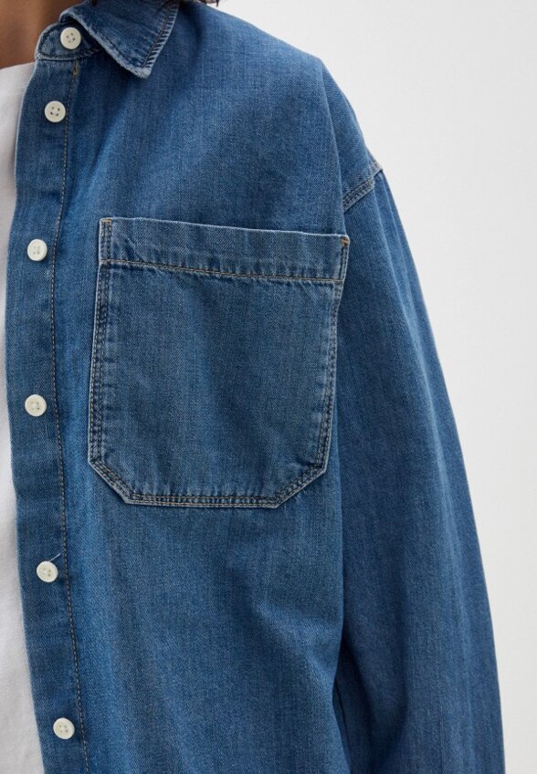 Рубашка джинсовая Tom Tailor