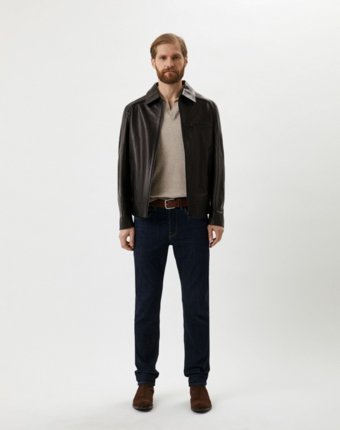 Куртка кожаная Karl Lagerfeld мужчинам